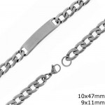 Steel ID Bracelet