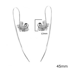 Silver Earring Hook