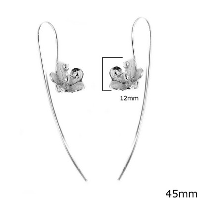 Silver Earring Hook